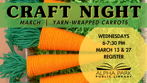 Craft Night: Yarn-Wr
